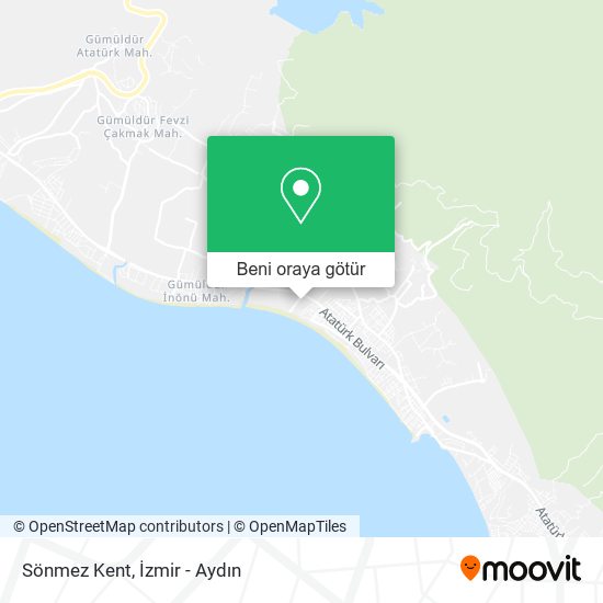 Sönmez Kent harita