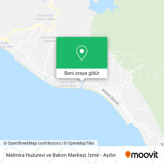 Melmira Huzurevi ve Bakım Merkezi harita