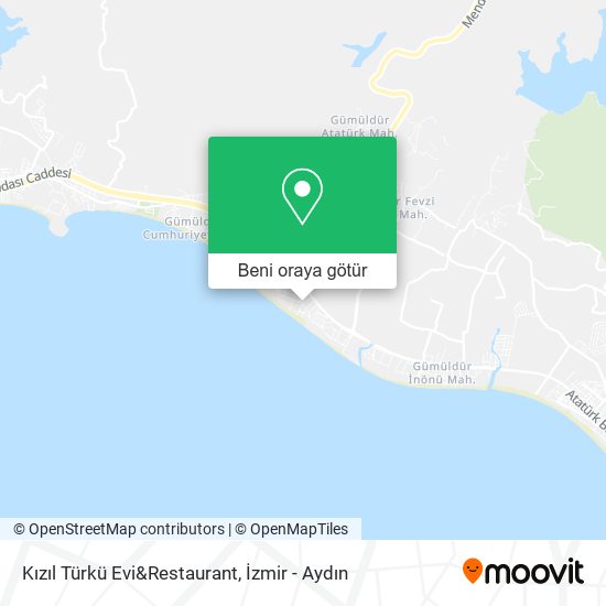 Kızıl Türkü Evi&Restaurant harita