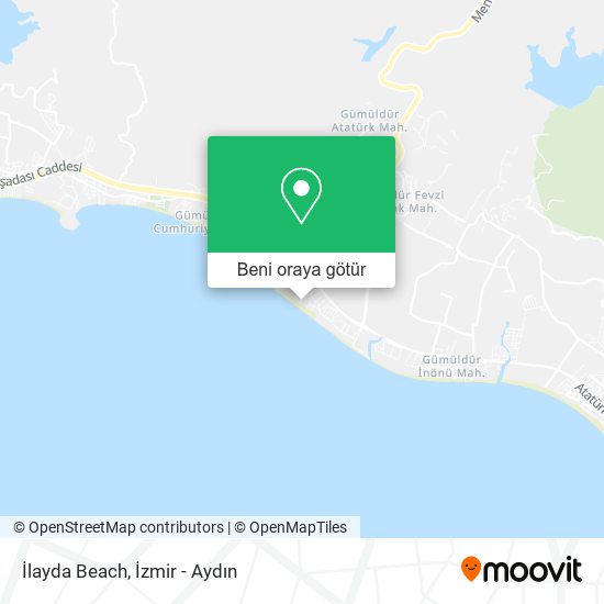 İlayda Beach harita
