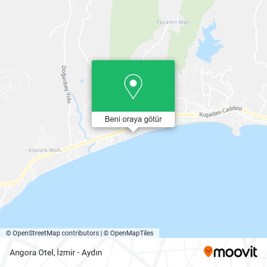 Angora Otel harita
