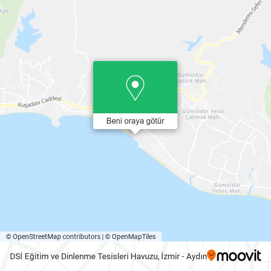 DSİ Eğitim ve Dinlenme Tesisleri Havuzu harita