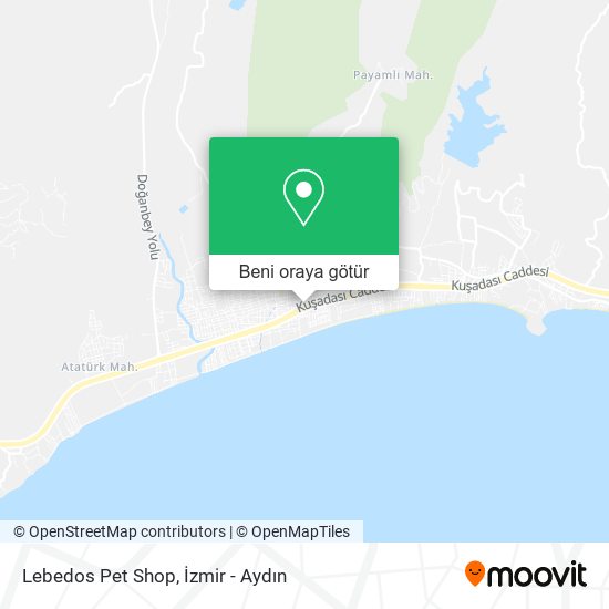 Lebedos Pet Shop harita