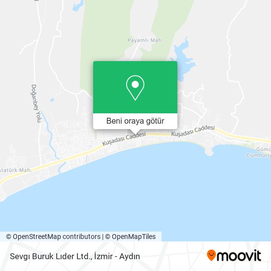 Sevgı Buruk Lıder Ltd. harita