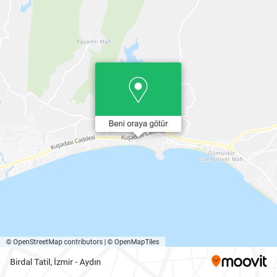 Birdal Tatil harita