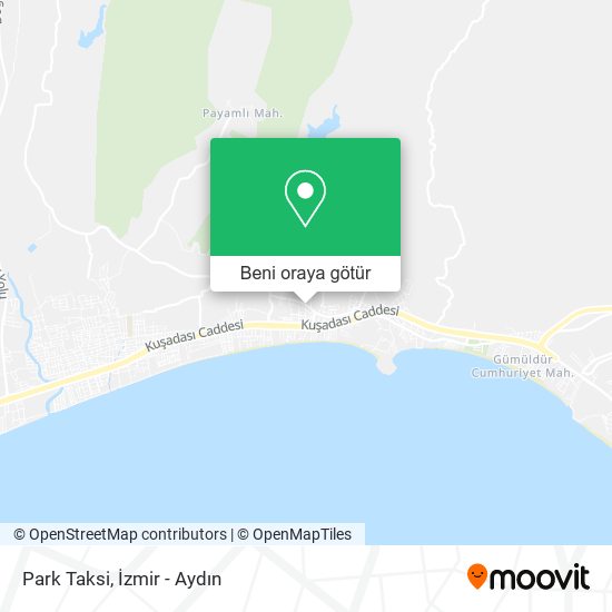 Park Taksi harita