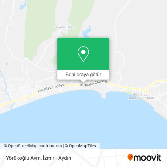 Yörükoğlu Avm harita