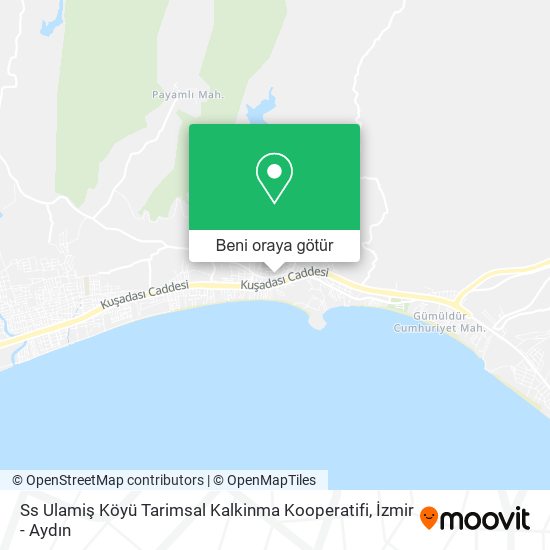 Ss Ulamiş Köyü Tarimsal Kalkinma Kooperatifi harita