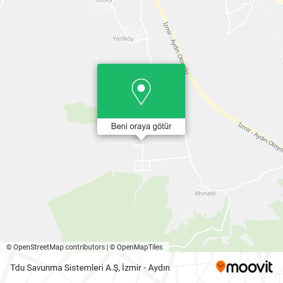Tdu Savunma Sistemleri A.Ş harita