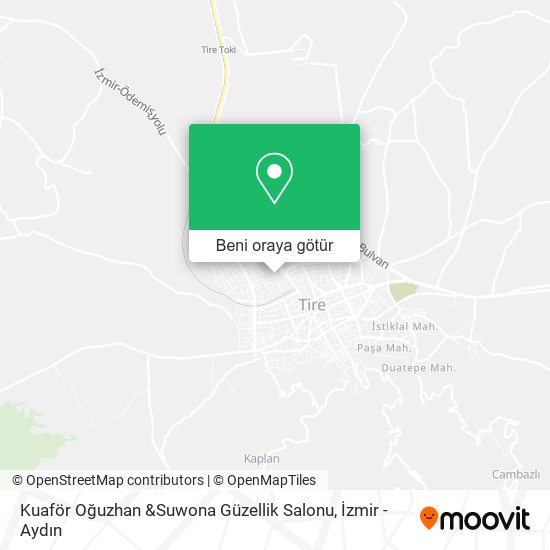 Kuaför Oğuzhan &Suwona Güzellik Salonu harita