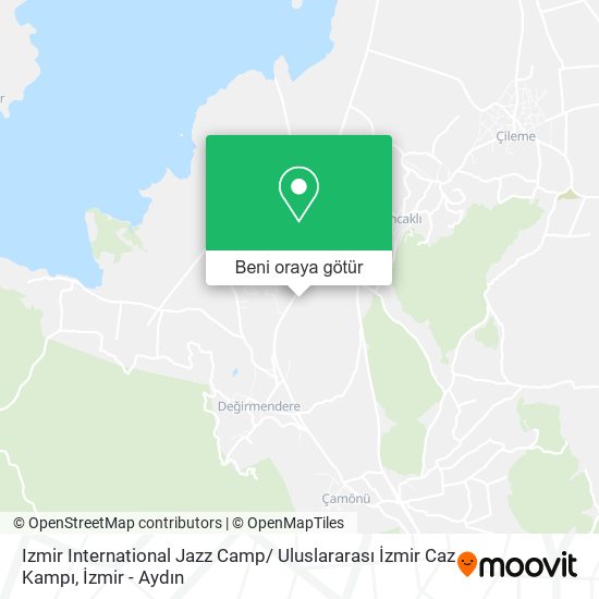 Izmir International Jazz Camp/ Uluslararası İzmir Caz Kampı harita