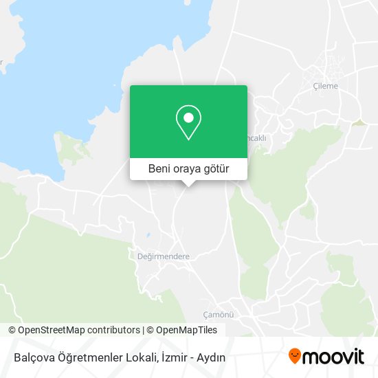 Balçova Öğretmenler Lokali harita