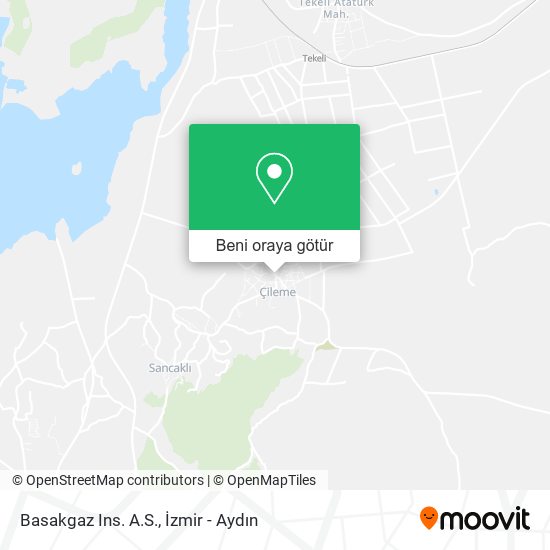 Basakgaz Ins. A.S. harita