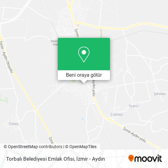 Torbalı Belediyesi Emlak Ofisi harita