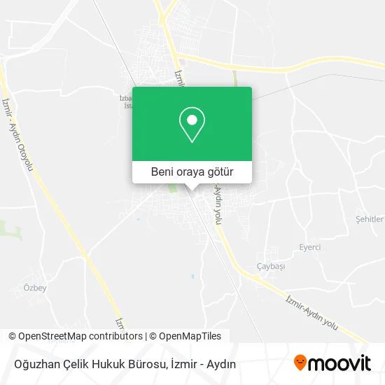 Oğuzhan Çelik Hukuk Bürosu harita