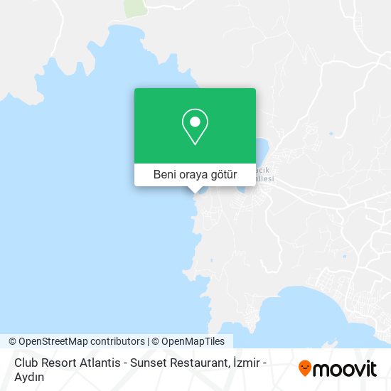 Club Resort Atlantis - Sunset Restaurant harita