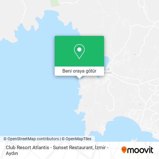 Club Resort Atlantis - Sunset Restaurant harita