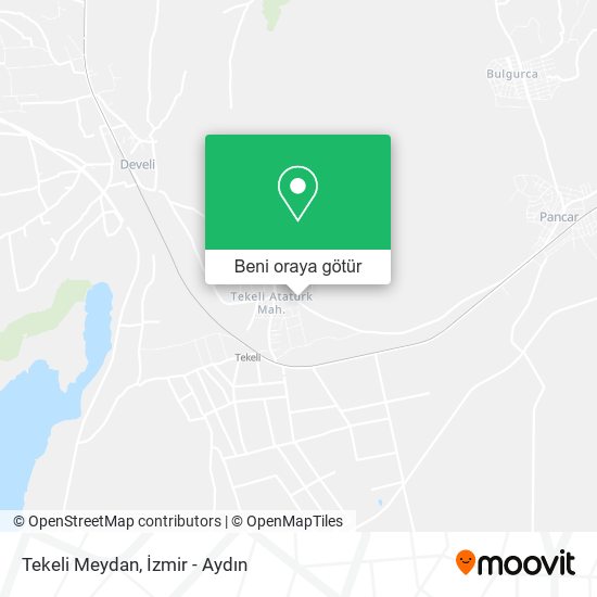 Tekeli Meydan harita