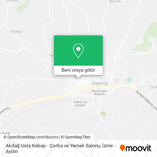 Akdağ Usta Kebap - Çorba ve Yemek Salonu harita