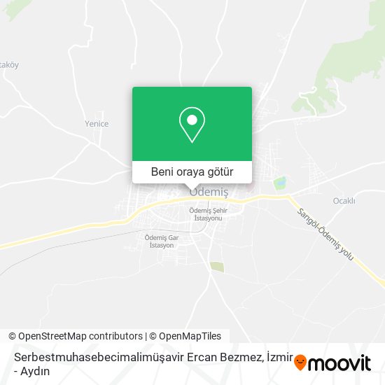 Serbestmuhasebecimalimüşavir Ercan Bezmez harita