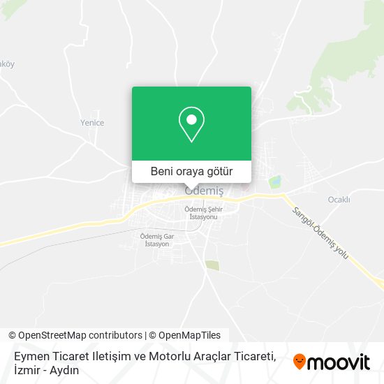 Eymen Ticaret Iletişim ve Motorlu Araçlar Ticareti harita
