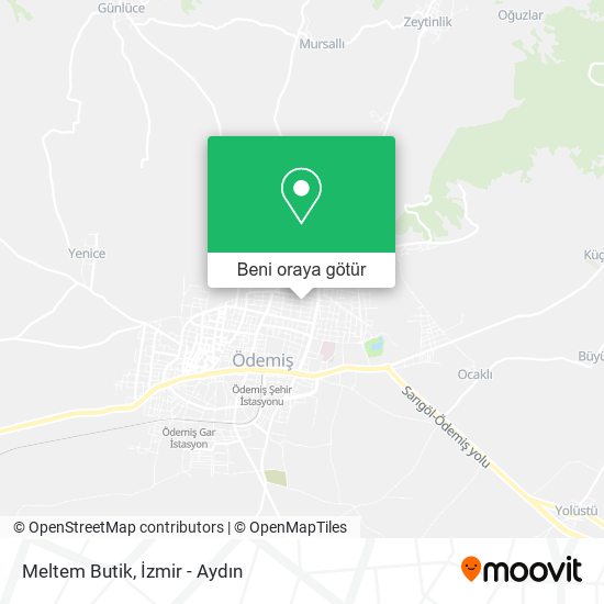 Meltem Butik harita