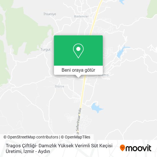 Tragos Çiftliği- Damızlık Yüksek Verimli Süt Keçisi Üretimi harita