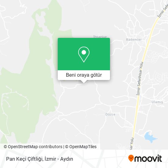 Pan Keçi Çiftliği harita