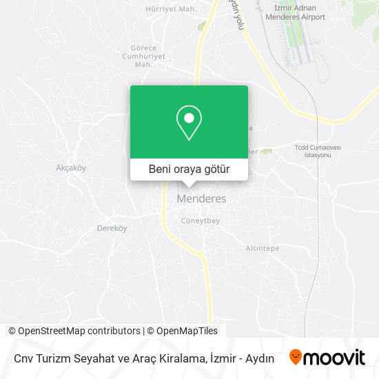 Cnv Turizm Seyahat ve Araç Kiralama harita