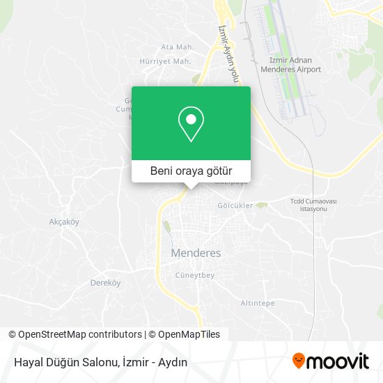 Hayal Düğün Salonu harita