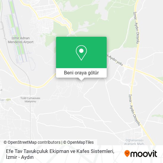 Efe Tav Tavukçuluk Ekipman ve Kafes Sistemleri harita