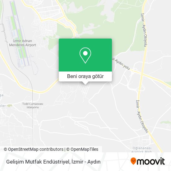 Gelişim Mutfak Endüstriyel harita