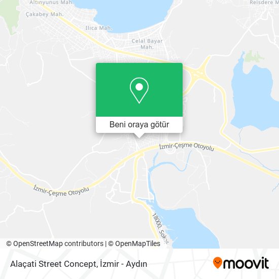 Alaçati Street Concept harita