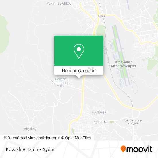 Kavaklı A harita