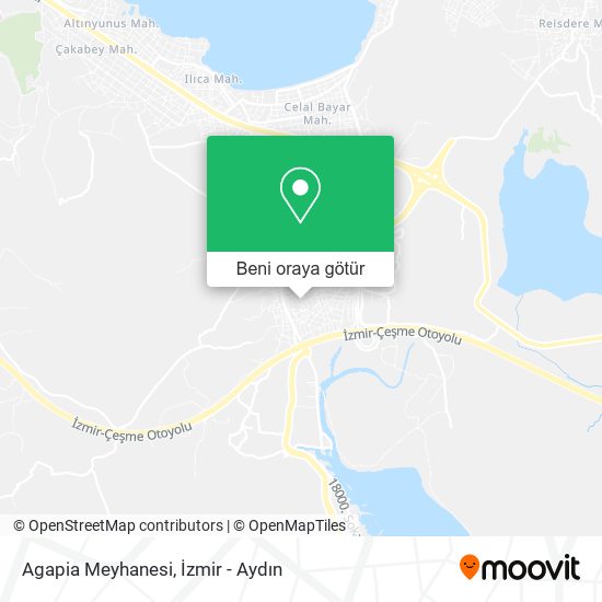 Agapia Meyhanesi harita