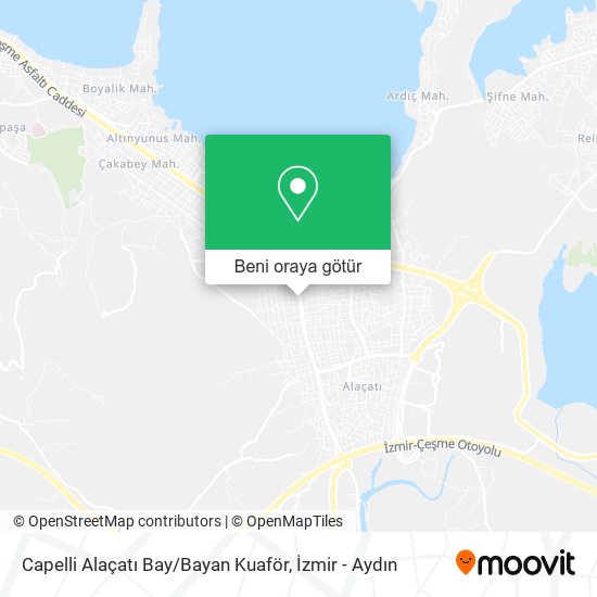 Capelli Alaçatı Bay / Bayan Kuaför harita