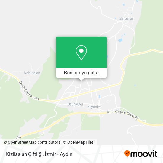 Kizilaslan Çiftliği harita