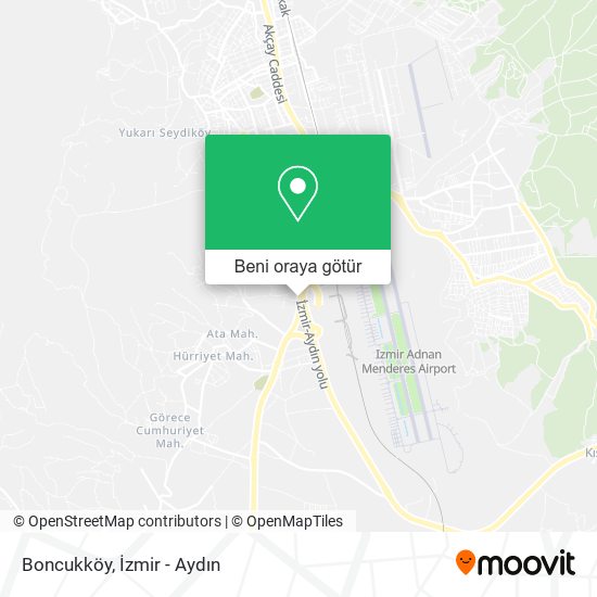 Boncukköy harita