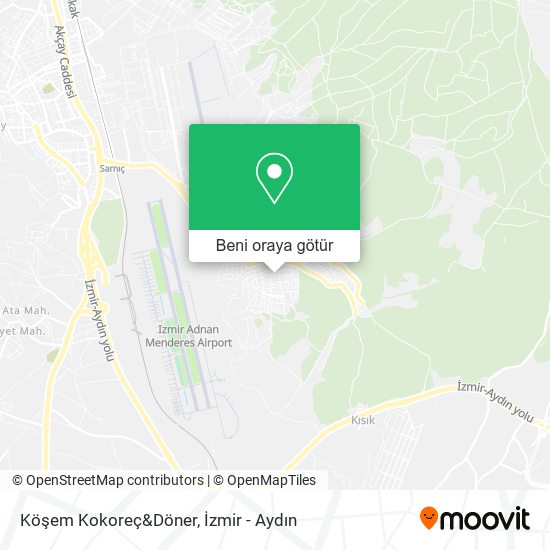 Köşem Kokoreç&Döner harita