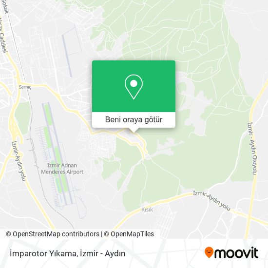 İmparotor Yıkama harita