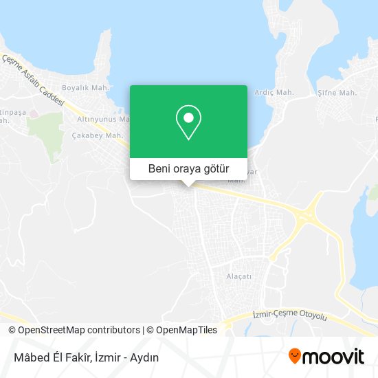 Mâbed Él Fakîr harita