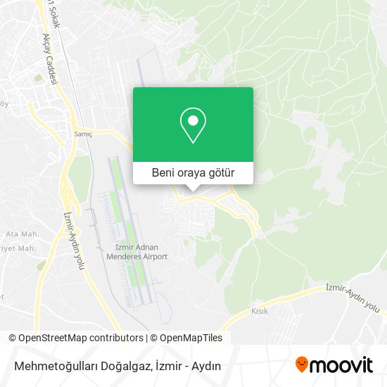 Mehmetoğulları Doğalgaz harita