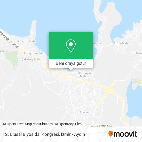 2. Ulusal Biyosidal Kongresi harita