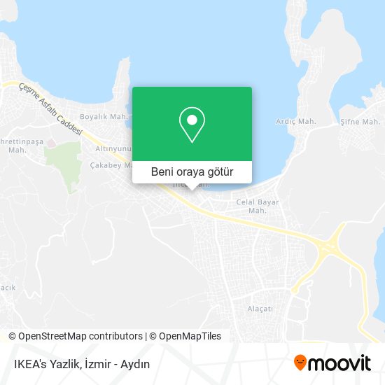 IKEA's Yazlik harita