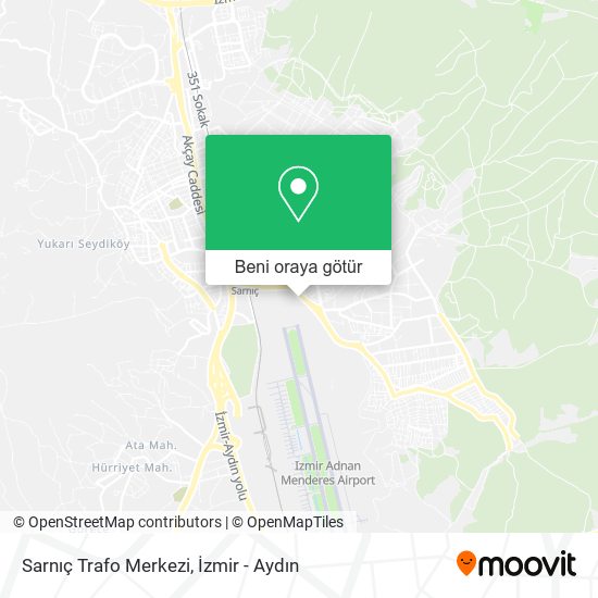 Sarnıç Trafo Merkezi harita