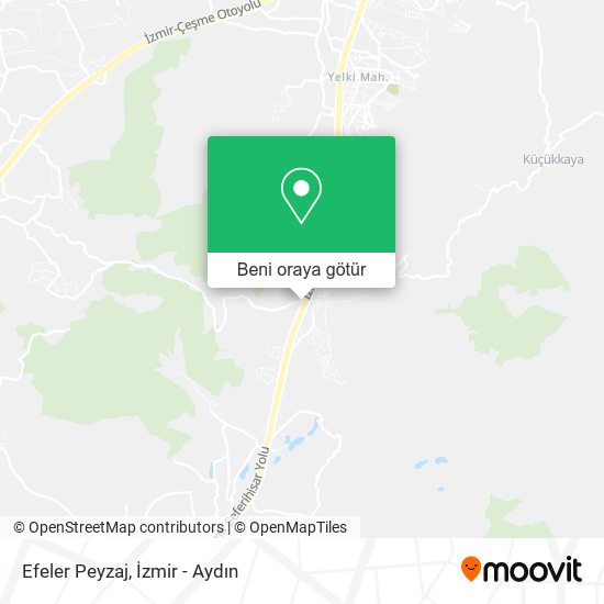 Efeler Peyzaj harita