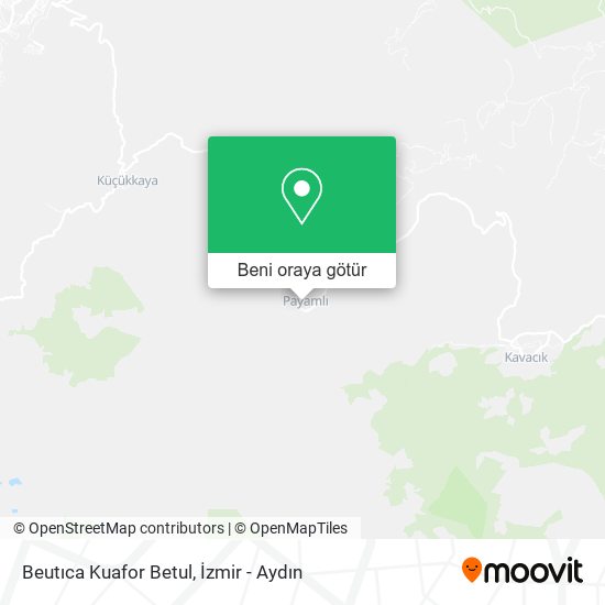 Beutıca Kuafor Betul harita