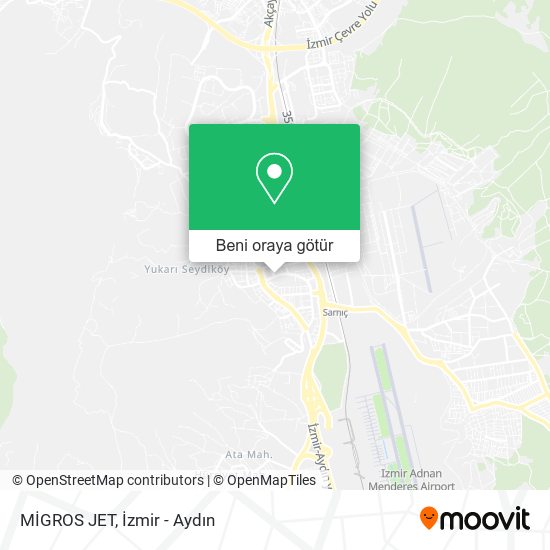 MİGROS JET harita