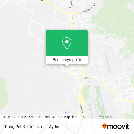 Patiş Pet Kuaför harita