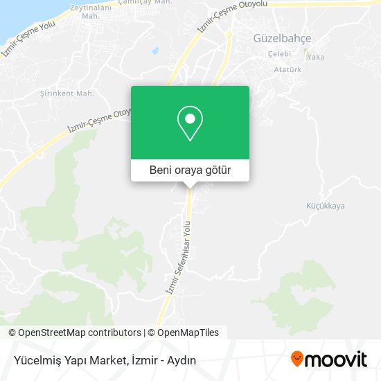 Yücelmiş Yapı Market harita